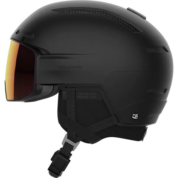 Salomon DRIVER PRIME SIGMA PLUS black Visierhelm