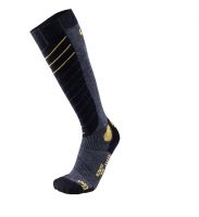 Vorschau: UYN Man Ski Ultra Fit Socks anthracite/yellow 2019/20