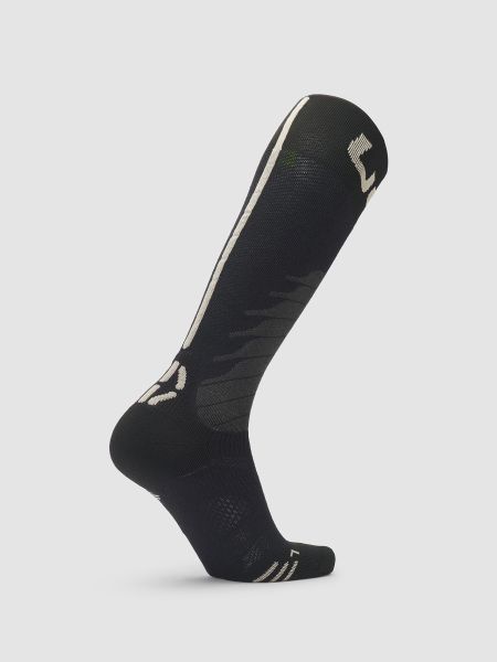 UYN WOMAN SKI ONE MERINO SOCKS Black/Beige