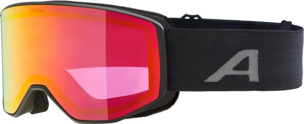 Alpina VENET Q-LITE black matt (red mirror S2)