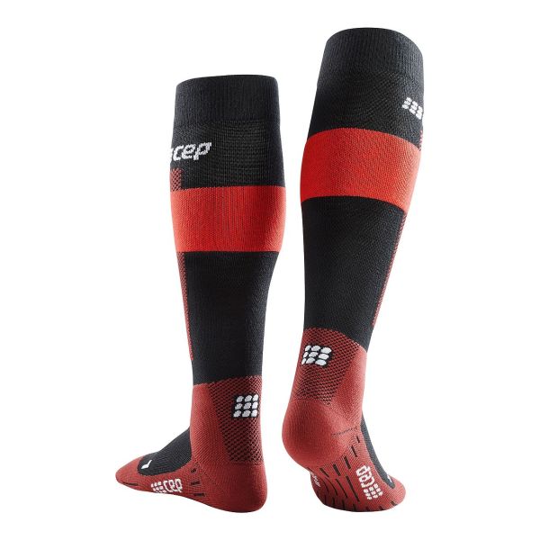 CEP Men merino socks red V2