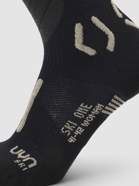UYN WOMAN SKI ONE MERINO SOCKS Black/Beige