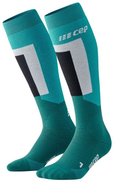 CEP Ski Thermo Men Socks turquoise