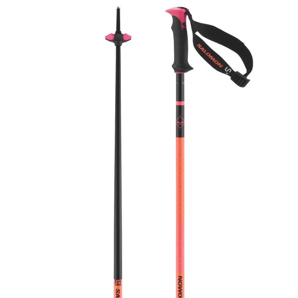 Salomon POLAR PRO S3 Flame Black Skistöcke