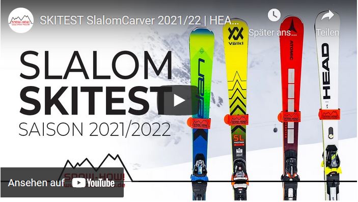 Slalomcarver-Skitest
