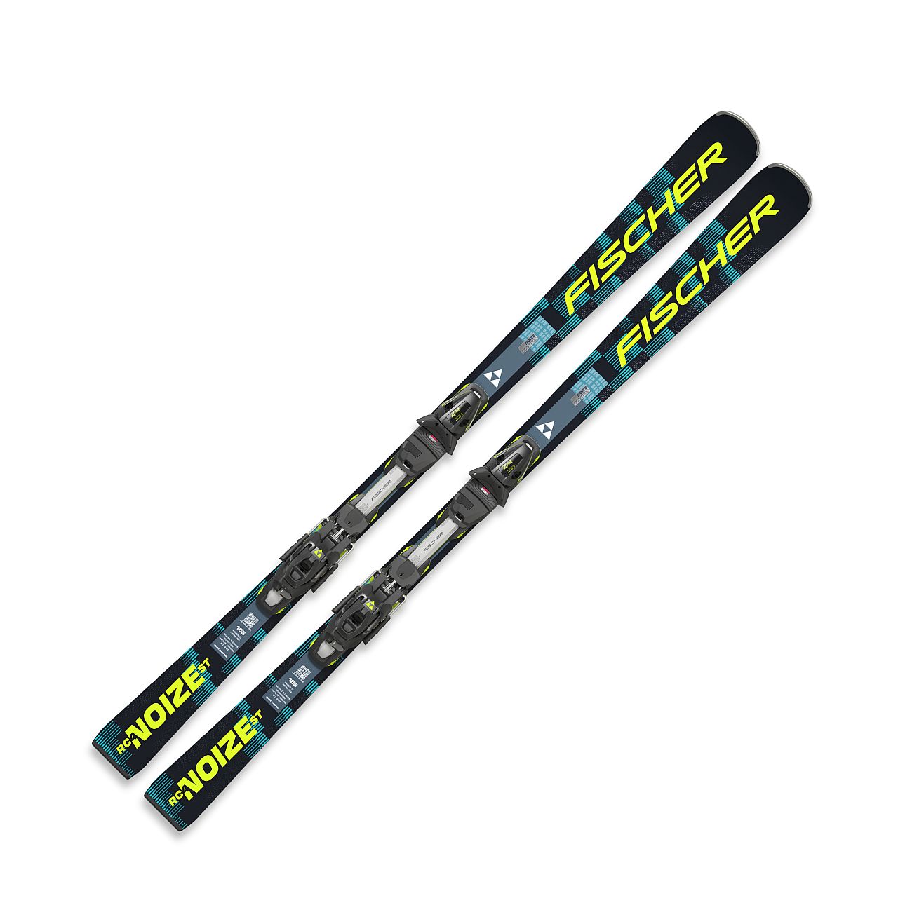 Slalomcarver Fischer RC4 NOIZE ST BLACK + Fischer RC4 Z12 GW 2025/26