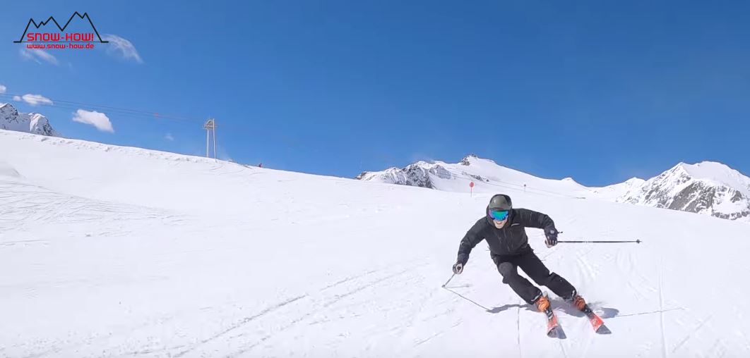 Skitests auf YouTube