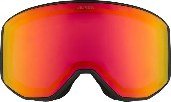 Alpina VENET Q-LITE black matt (red mirror S2)