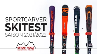 Sportcarver Skitest Kurzschwünge