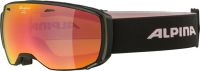 Preview: Alpina ESTETICA Q-LITE black-rose Skibrille 2022/23